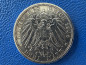 Preview: Reuß 3 Mark 1909 A Heinrich XXIV Jaeger 119 Prachtexemplar, selten!