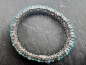 Preview: Luxuriöses Armband aus 750er Weißgold mit Brillanten, Saphiren und Cabochons im Bulgari-Stil / floralen Tennisstil, ca. 18cm Länge, ca. 1cm Breite, ca. 34g, (40)