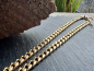 Preview: Massive Panzerkette aus 585er Gelbgold, Cuban Link Kette, ca.53,50g, Länge: 51cm mit Verschluss (42)