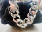 Preview: Massives Vintage – Armband 835er Silber-Panzerkette 86,8g Silber (12)