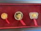 Preview: China Goldset Lunar Jahr des Tiger 2022 3 Coin Set in Prestige Box
