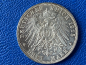 Preview: Sachsen-Meiningen 3 Mark 1915 Georg II Jaeger 155 Prachtstück (3)