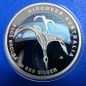Preview: Australien 1 Dollar 2009 Brolga Kranich Discover Silber in PP