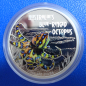 Preview: Tuvalu 1 Dollar 2008 Octopus Silber in Farbe PP