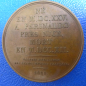 Preview: Astronomie Frankreich J. Dominiq Cassini Bronzemedaille aus dem Jahr 1825