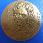 Preview: Astronomie Edmond Halley 1656-1742 sehr große Bronze Medaille aus dem Jahr 1986