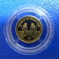 Preview: Kleinste Goldmünze d. Welt Palau 1$ 1998 Marine Life Protection Delphin Gold