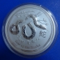 Preview: Australien 1 KG 2013 Schlange Lunar II Silber