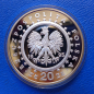 Preview: Polen 20 Zloty 1995  Palast Lazienki Silber in PP