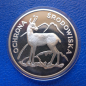 Preview: Polen 100 Zloty 1979 Gemse Bedrohte Tierwelt Silber in PP