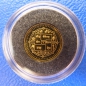 Preview: Kleinste Goldmünze d. Welt Nepal 1 Asarfi 1997 Lord Buddah 1/20 Oz Gold