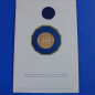 Preview: Belize 100$ 1979 Christman coin Gold in PP in orig. Folder