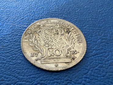 Preview: Bayern 10 Kreuzer 1775 Maximilian III. Joseph 1745-1777 sehr seltene Erhaltung!