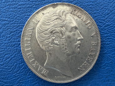 Bayern  2 Gulden 1853 Maximilian II (1)