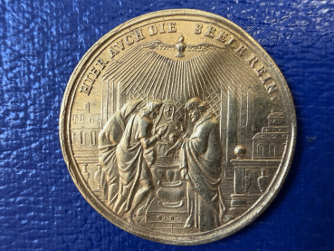 Nürnberg 2 Dukaten o.J. Taufe in Gold, sehr seltene Ausführung ! (1)