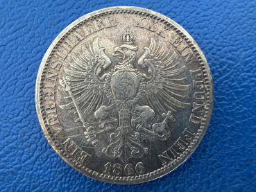 Preview: Brandenburg - Preußen Taler 1866 Wilhelm