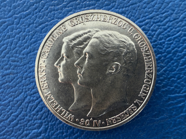 Sachsen-Weimar-Eisenach 2 Mark 1903 A Wilhelm Ernst Top Erhaltung (2)