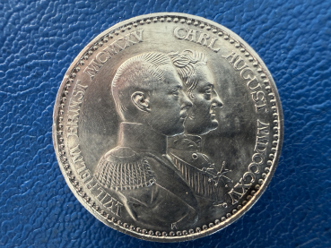 Sachsen-Weimar-Eisenach 3 Mark 1915 A Wilhelm Ernst 100-Jahrfeier (3)