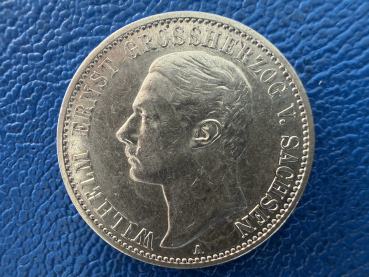 Sachsen-Weimar-Eisenach 2 Mark 1901 Wilhelm Ernst (1) J-157