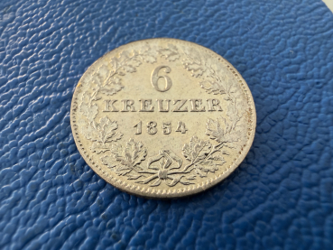 Preview: Frankfurt, Stadt Kreuzer 1854 Prachtexemplar