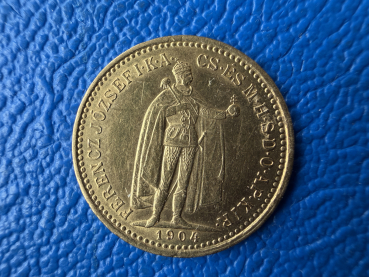 Ungarn / Österreich / Habsburg 10 Kronen 1904 K.B. Gold (3)