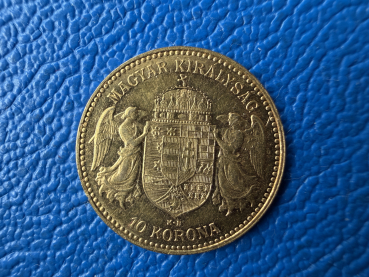 Preview: Ungarn / Österreich / Habsburg 10 Kronen 1907 K.B. Gold Prachtstück (2)