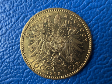 Preview: Österreich / Habsburg 10 Kronen 1905 K.B. Gold