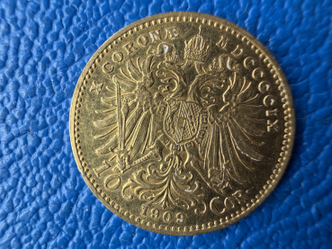 Preview: Österreich / Habsburg 10 Kronen 1909 Gold (2)