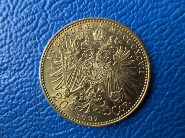 Preview: Österreich / Habsburg 20 Kronen 1897 Gold