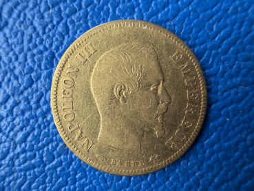 Frankreich 10 Francs 1855 A Napoleon III Gold