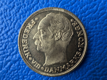 Dänemark 10 Kronen 1908 Frederik VIII Gold Top Erhaltung!