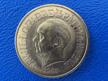 Dominikanische Republik 30 Pesos Gold 1955 Trujillo Regime