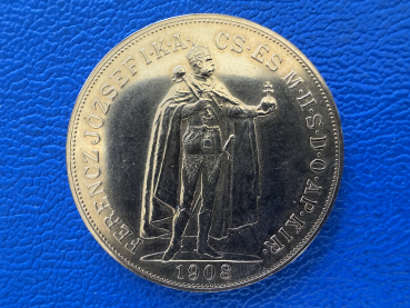 Ungarn 100 Kronen 1908 Franz Josef I Gold Nachprägung