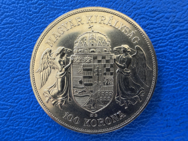 Preview: Ungarn 100 Kronen 1908 Franz Josef I Gold Nachprägung