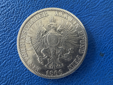 Preview: Brandenburg - Preußen Taler 1866 Siegestaler Wilhelm