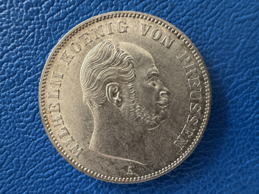 Brandenburg - Preußen Taler 1862 A Wilhelm Top Erhaltung!