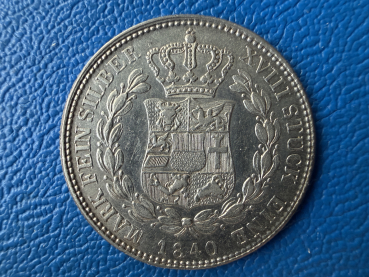 Preview: Mecklenburg Schwerin 2/3 Taler = Gulden 1840 Paul Friedrich 1837-1842