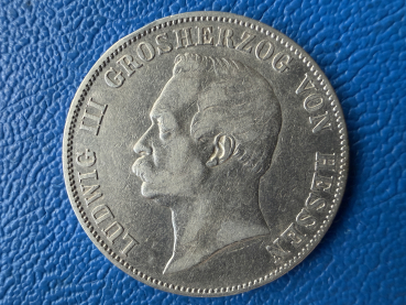 Hessen-Darmstadt Taler 1860 Ludwig III 1848-1877