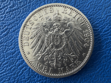 Preview: Hessen 2 Mark 1904 Ernst Landgraf Philip