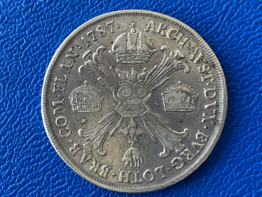 Preview: RDR Habsburg Kronentaler 1787 M Kaiser Franz II.