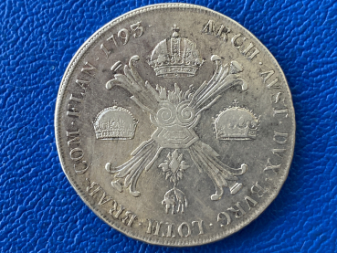 Preview: RDR Habsburg Kronentaler 1793 A Kaiser Franz II. (2)