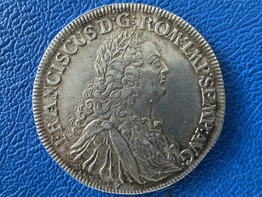 Regensburg Taler 1754 Franz I Stadtansicht Tolle Erhaltung!