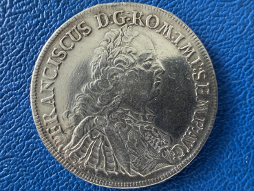 Regensburg Taler 1756 Franz I Stadtansicht