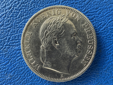 Brandenburg - Preußen Vereinstaler Taler 1866 Wilhelm (2)