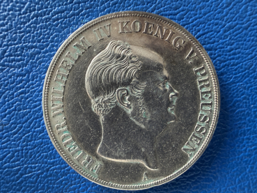 Brandenburg-Preussen Doppeltaler 1855 A Friedrich Wilhelm IV