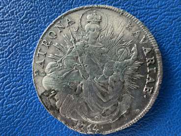 Preview: Bayern Maximilian III. Joseph Taler 1764 München Madonna mit Kind Madonnentaler (2)