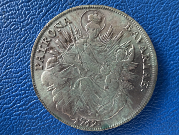 Preview: Bayern Maximilian III. Joseph Taler 1769 München Madonna mit Kind Madonnentaler (2)