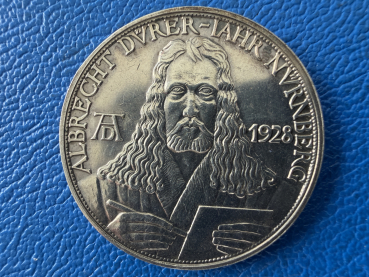 Weimarer Republik Medaille 1928 Albrecht Dürer Ehrt Eure Deutschen Meister Silber Top Erhaltung