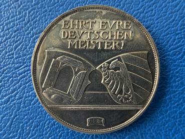 Preview: Weimarer Republik Medaille 1928 Albrecht Dürer Ehrt Eure Deutschen Meister Silber Top Erhaltung