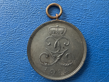 Schwarzburg-Rudolstadt orig. Orden Verdienst im Kriege 1914 Zink